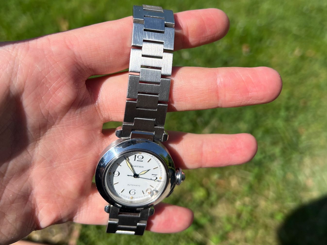 Cartier Orologi: Cartier Pasha C Automatic - White Dial – Usato da Derendingen venduto da MDPshopandmore 2