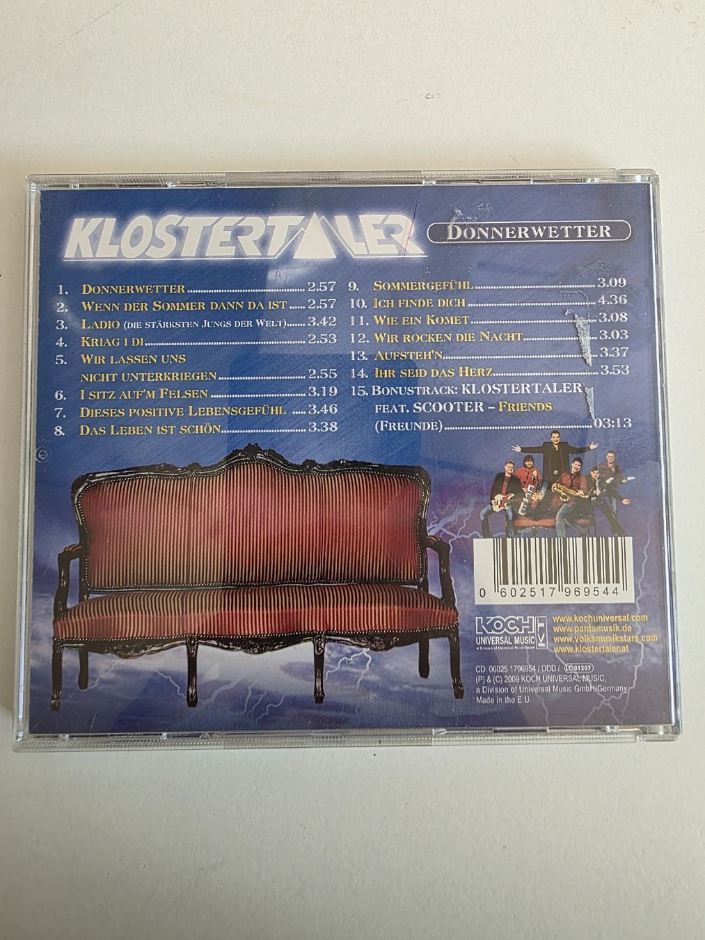 CD: Klostertaler Donnerwetter CD  – Usato da Winterthur venduto da CB_94 1