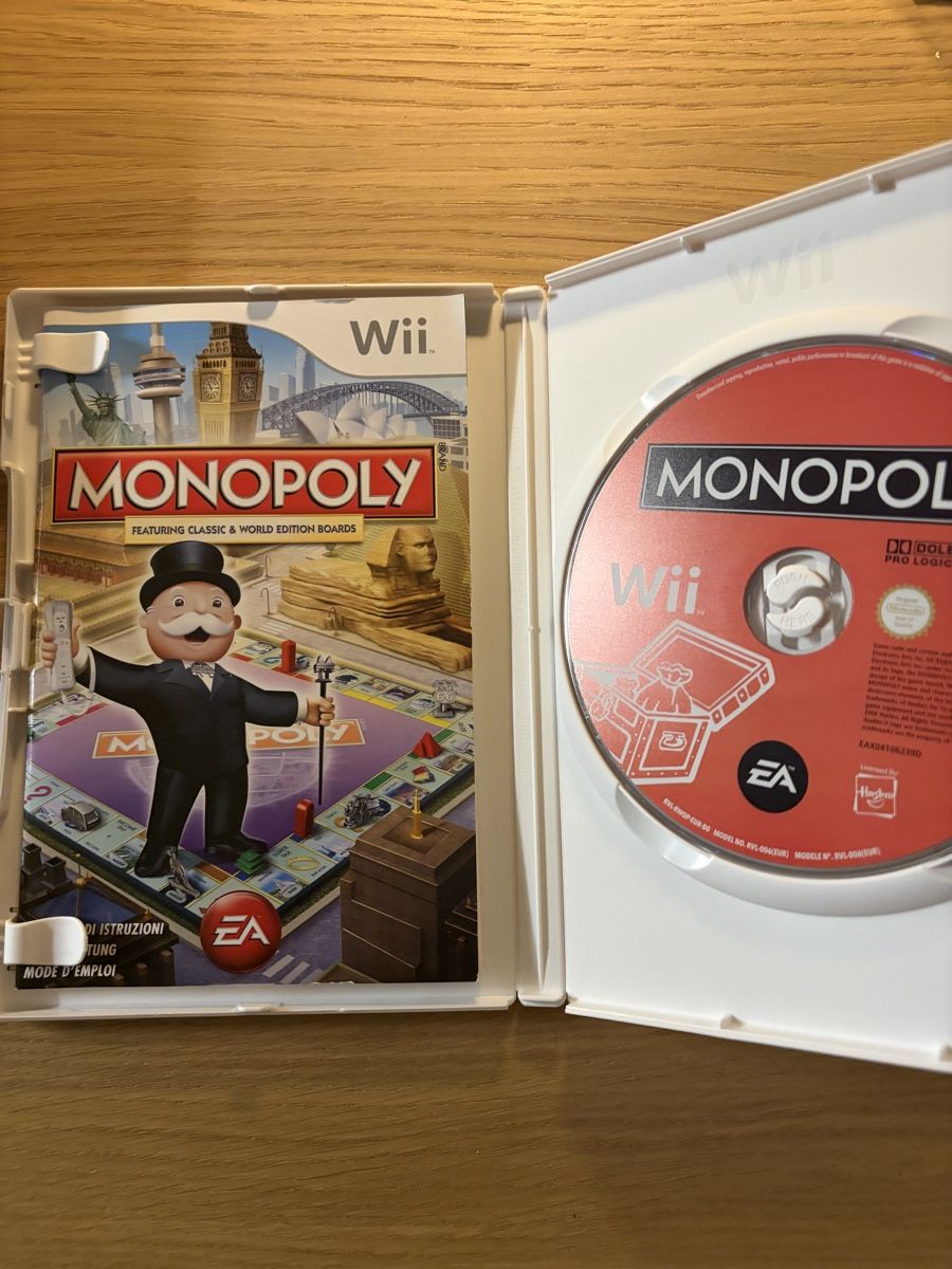 Nintendo Giochi: Monopoly - Nintendo Wii – Usato da Pully venduto da FunkyGames 2