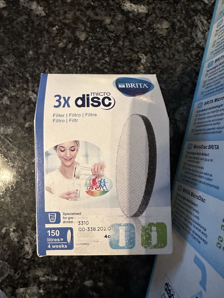 Brita Elettrodomestici da cucina: BRITA Wasserfilter Karaffe Mind 1.3L + 3x Micro Disc Filter  – Nuovo e nell'imballaggio originale da Altendorf venduto da Eastwick4 1