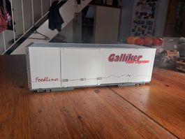 RhB Container "Galliker Food Logistik" für LGB Gartenbahn 