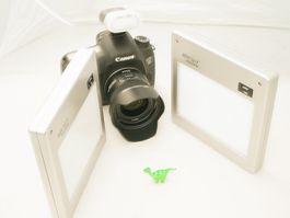 SommerAktion! Hama 2 Stk Blitz Box Macro Canon Nikon Sony