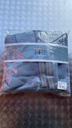 HRM Herren Hoodie hellblau, Grösse L - Neu & Original!