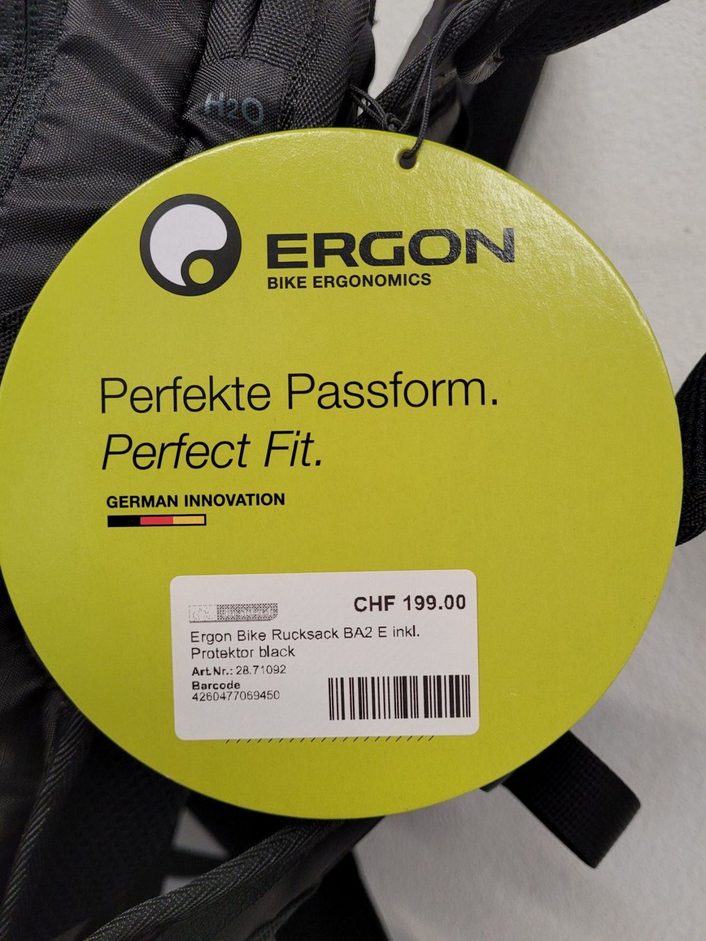 Ergon Zaini: ERGON Bike Rucksack BA2 E inkl. Protektor black – Nuovo e nell'imballaggio originale da Giswil venduto da mai_k7x7 4