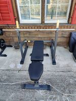 Finnlo Hantelbank plus Schrägbank plus 100kg Gewicht