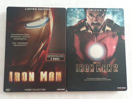 Iron Man 1 und 2  DVD LIMITED EDITION Steelbook
