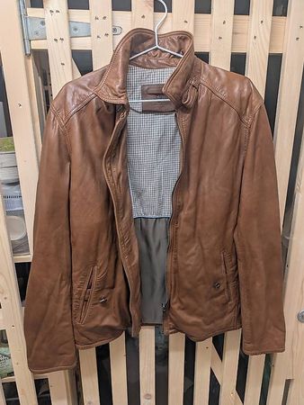 Massimo Dutti Lederjacke