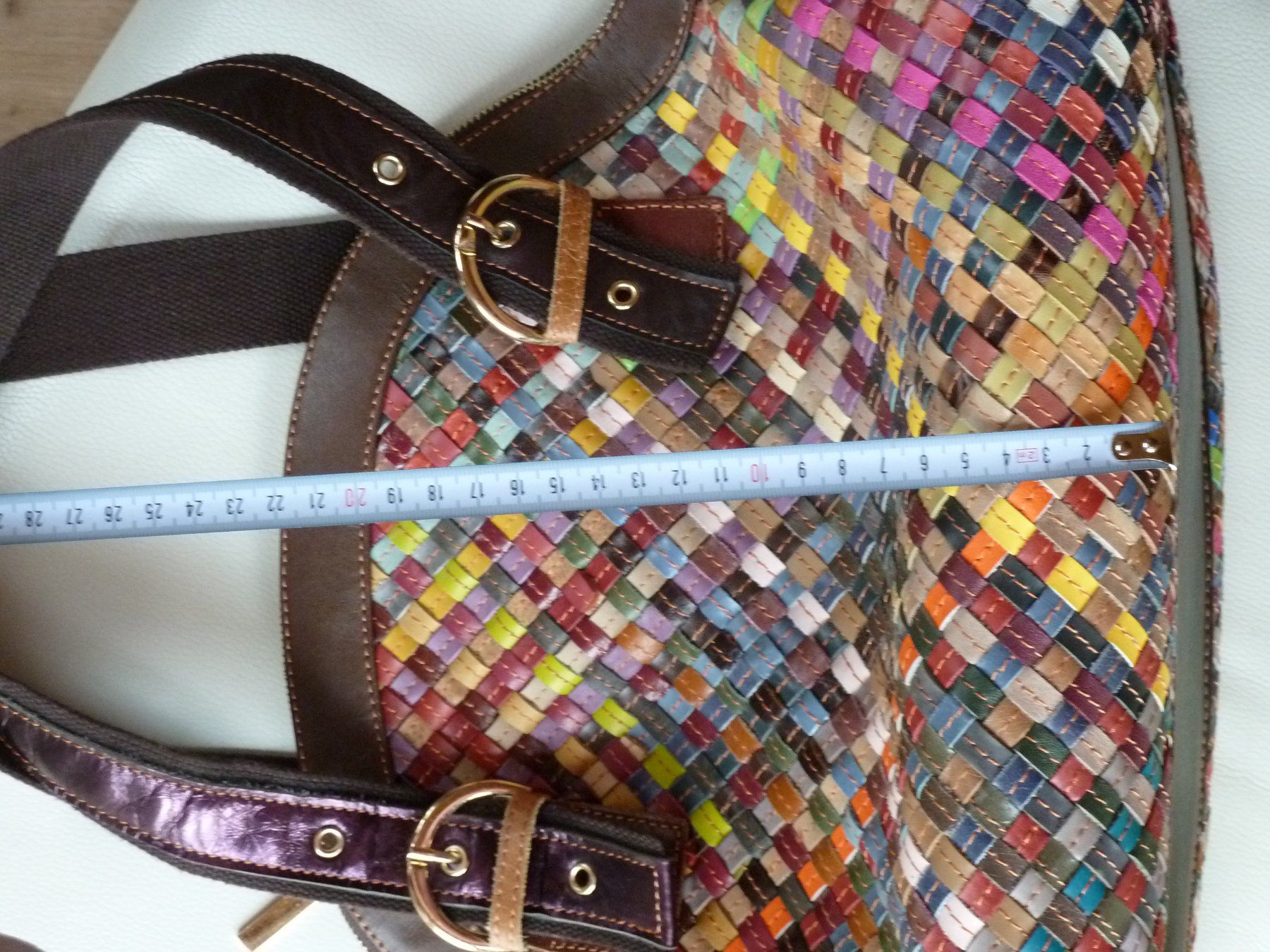 Borse da donna: Leder Tasche SYSTYLE  echt Copiright Bunt – Usato da Meiringen venduto da Lifestyle55 9