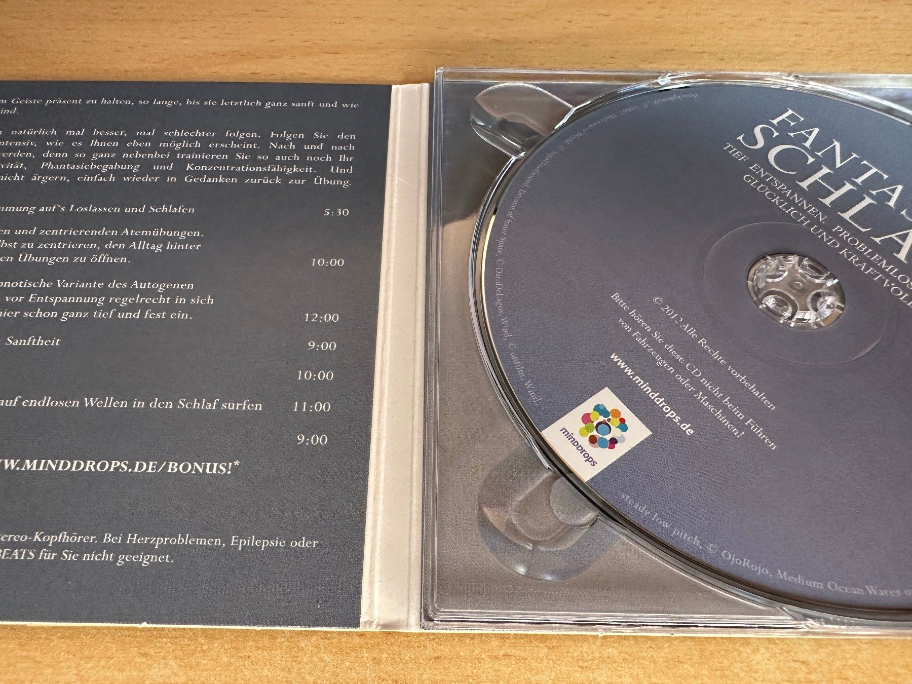CD: FANTASTISCH SCHLAFEN – Usato da Rikon im Tösstal venduto da Alpenmutz 2
