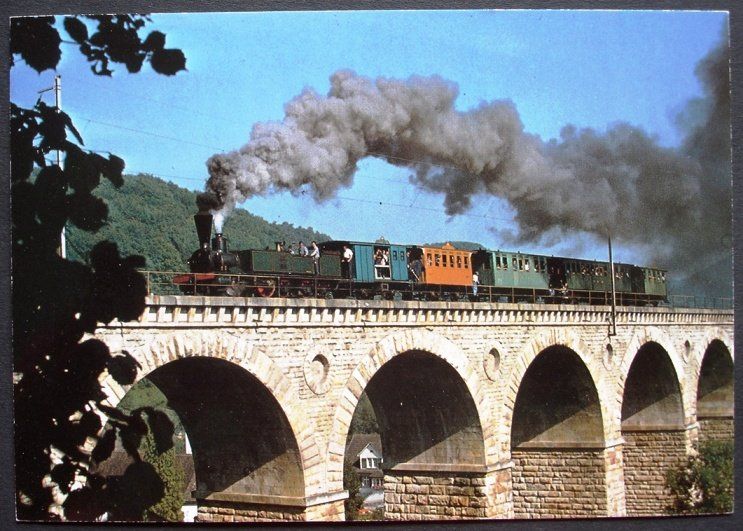 Ansichtskarten: RÜMLANG Dampfzug auf Viadukt – Neu (gemäss Beschreibung) aus Jona von philajona