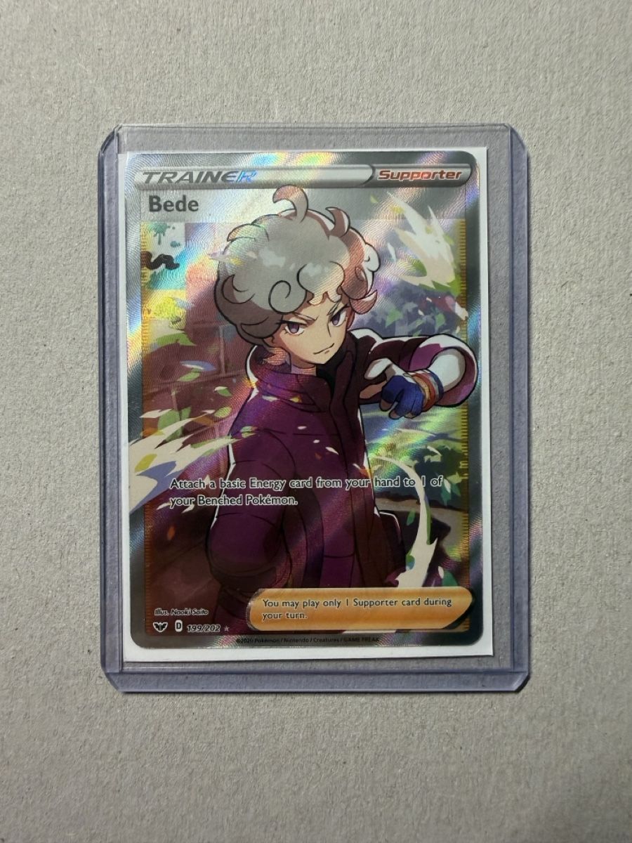 Pokémon Carte collezionabili: Pokemon Karte Bede 199/202 Supporter Trainer – Nuovo (secondo la descrizione) da Oberwil BL venduto da DesiShop