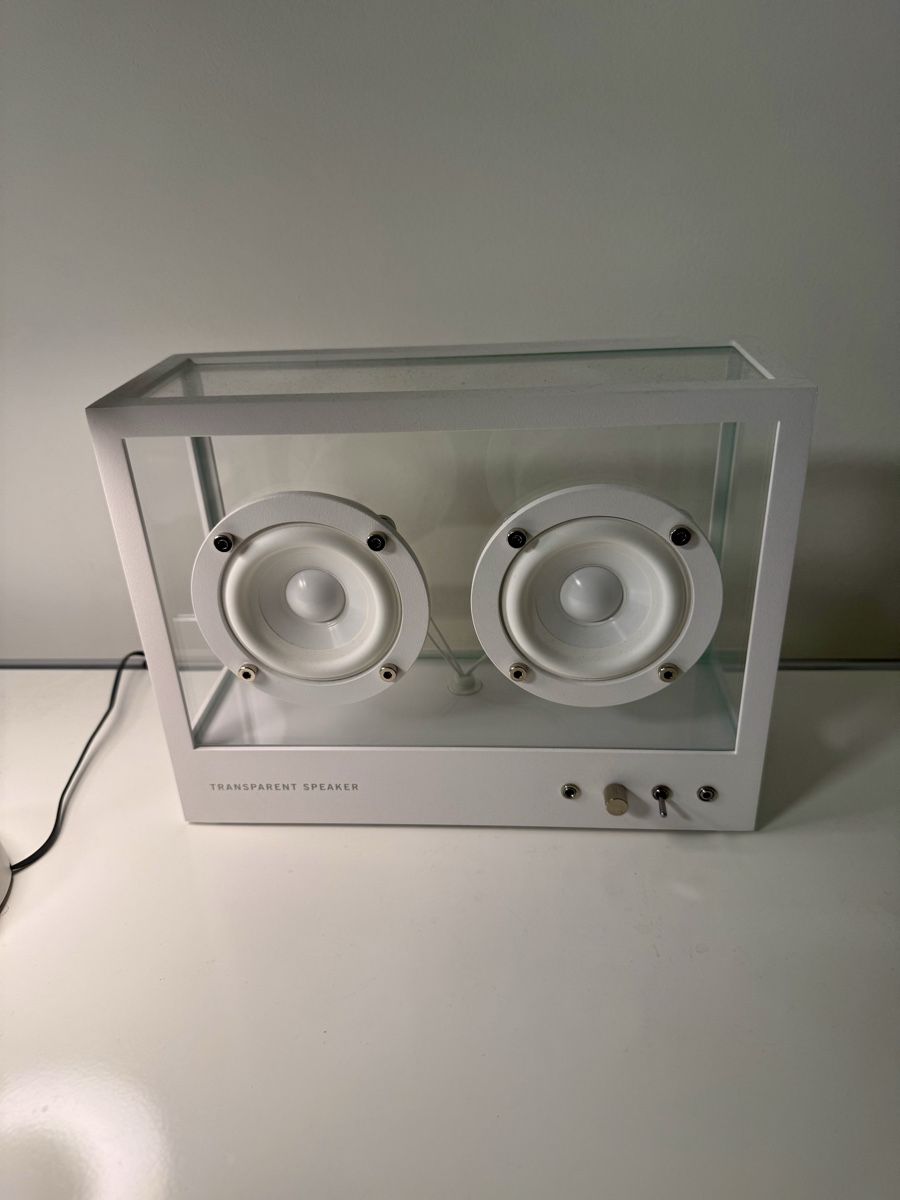 Haut-parleurs: Transparent Speaker Weiss Bluetooth neuwertig – D'occasion à Ostermundigen par wal_2qf6 3