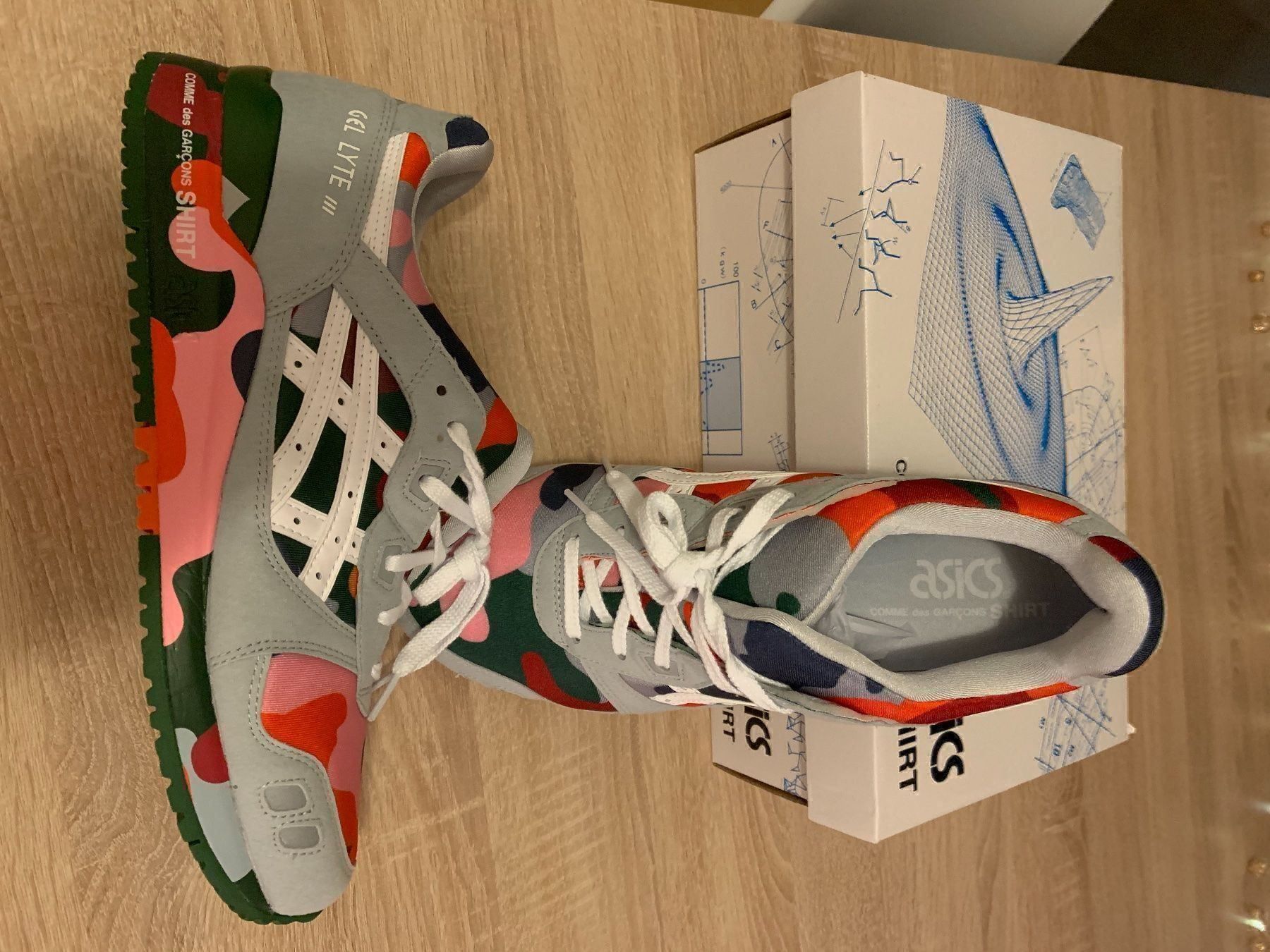 Asics Scarpe da uomo: Asics lyte 3 og comme des garcons – Nuovo e nell'imballaggio originale da Küsnacht ZH venduto da Matrix1977 3