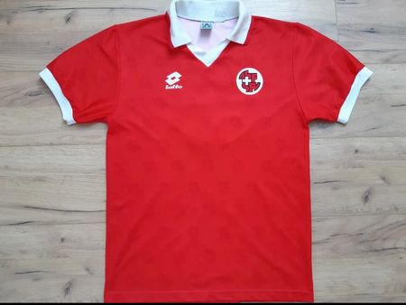 Schweiz Nati Vintage Trikot 1993 94 Lotto WM 2026 Rarität