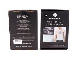 2x ENDURA Fishnet Velo Unterhemd S/M (20946)