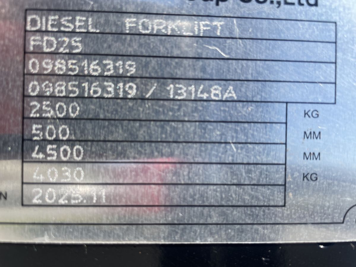 Diesel Carrelli elevatori e a forche: 2.5t Diesel Stapler mit Yanmar Motor – Nuovo (secondo la descrizione) da Malters venduto da cha_cy92 8