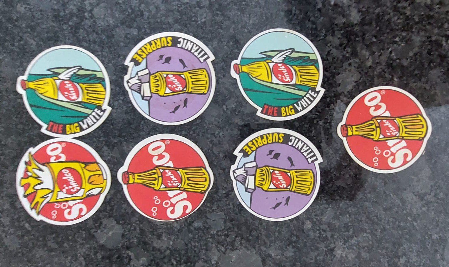 Sottobicchieri: Sinalco Untersetzter / Bierdeckel Set – Nuovo (secondo la descrizione) da Schwändi GL venduto da Ole30