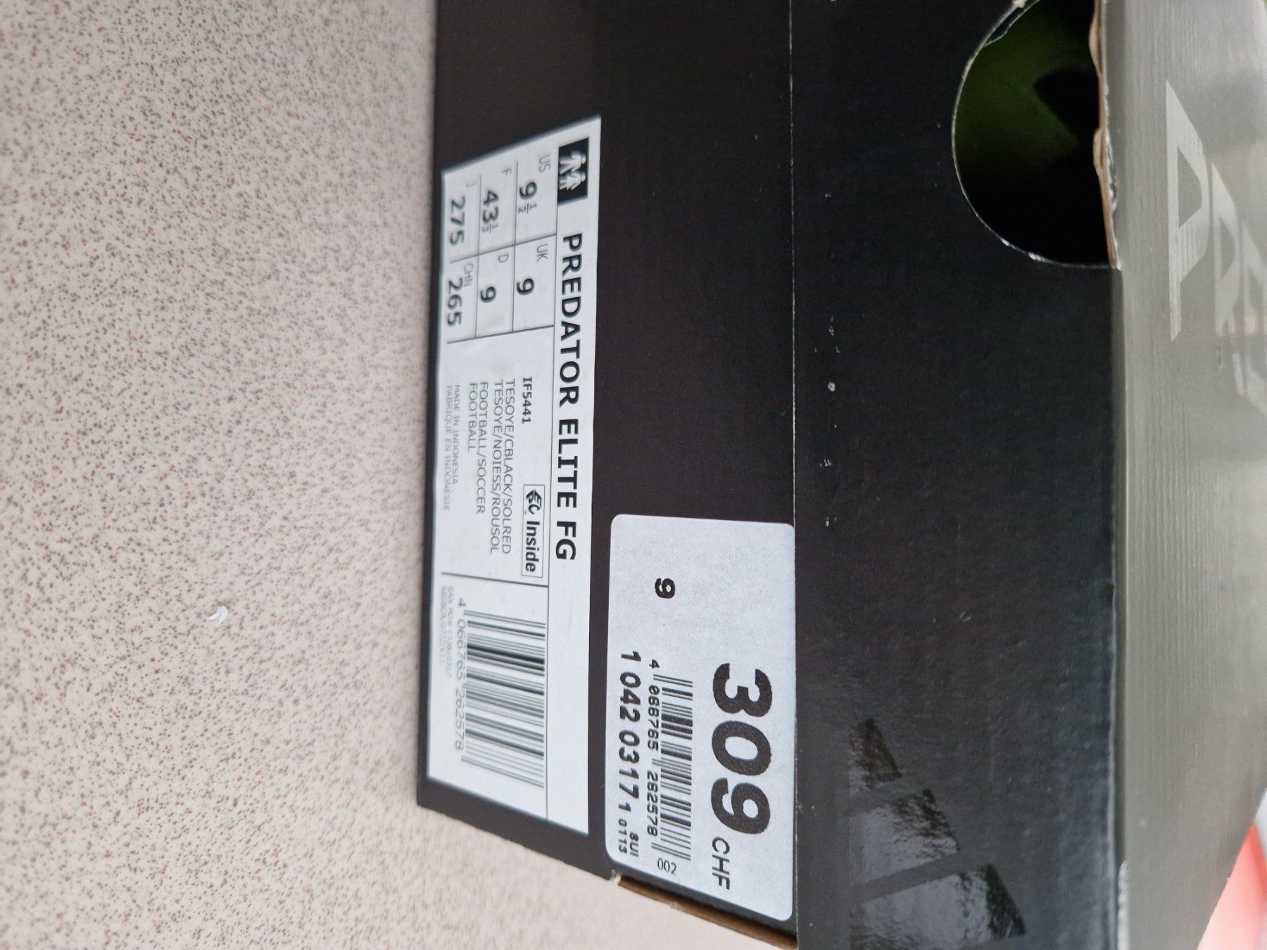 Adidas Herrenschuhe: Predator elite FG 43 1/3 – Gebraucht aus Grosswangen von Buddy760 3
