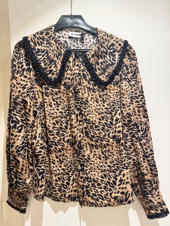 Chemisier RIXO léopard, Taille XS - comme neuf!