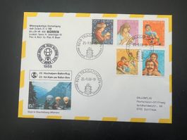 Ballon Brief 22. Hochalpin 1988 Mürren Trasadingen  (G925)