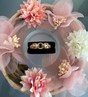 R006.220- Ring aus echtem 18k Gelbgold