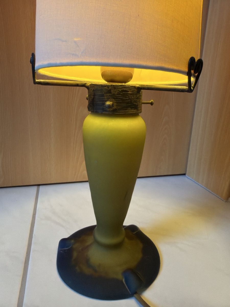 Lampen: Lampe antik, Degué Frankreich. – Gebraucht aus Biberist von Momo33 5