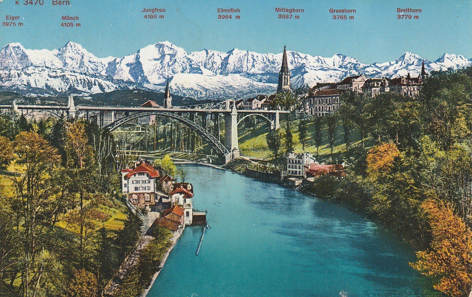Cartoline postali: AK Bern gelaufen – Usato da Fribourg venduto da schnalla92