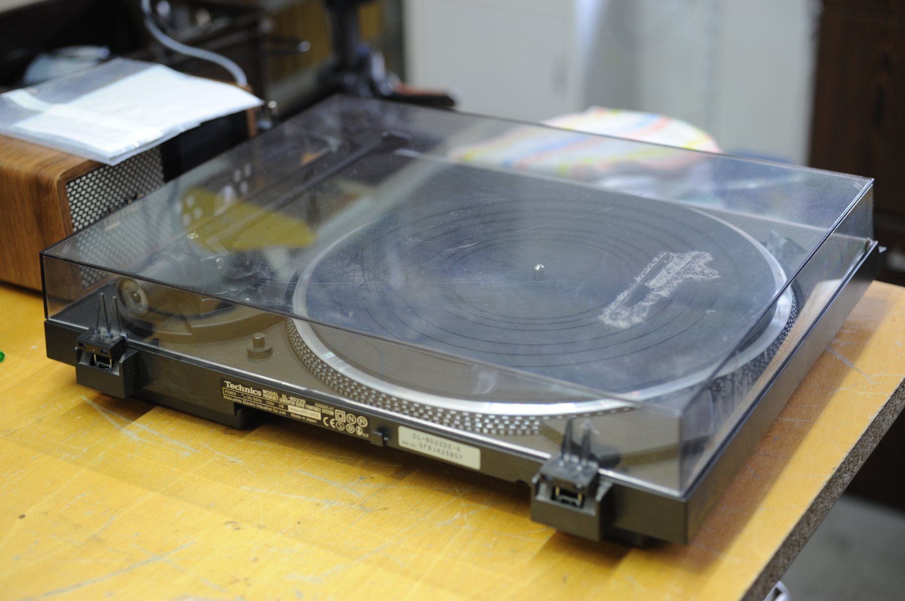 Tourne-disques: Platine Vinyle Technics SL-BD22D – D'occasion à Etagnières par emmaus.electro 4