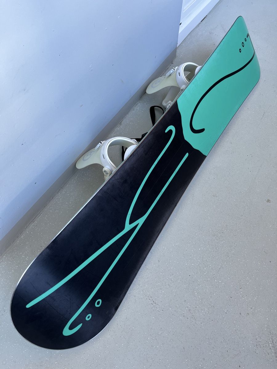 Board: K2 Snowboard 137cm inkl. Nidecker Snowboardbindung – Usato da Horgen venduto da pupcia01 5