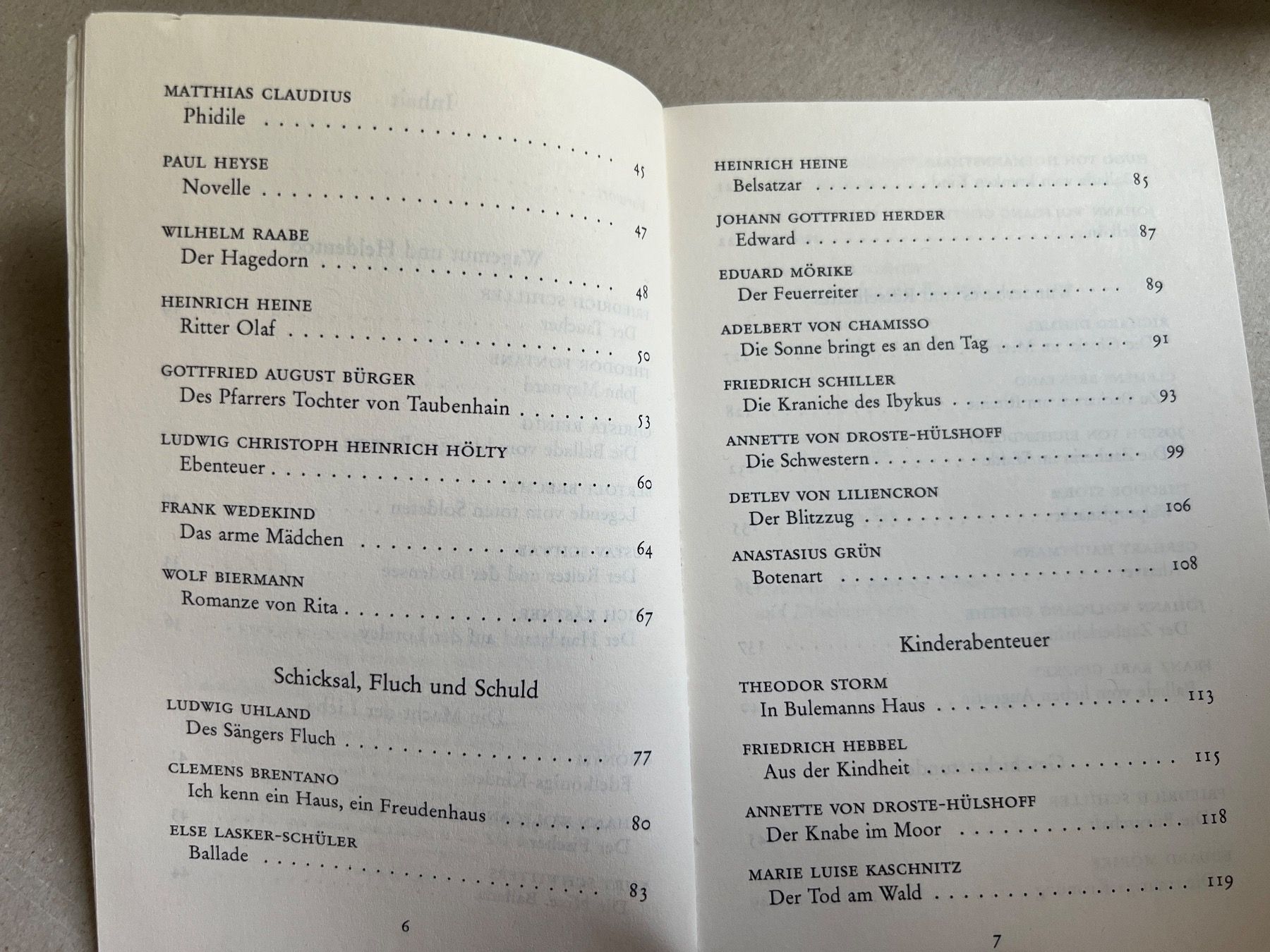 Libri: Reclam Die schönsten Balladen – Usato da Sargans venduto da aebi081 2