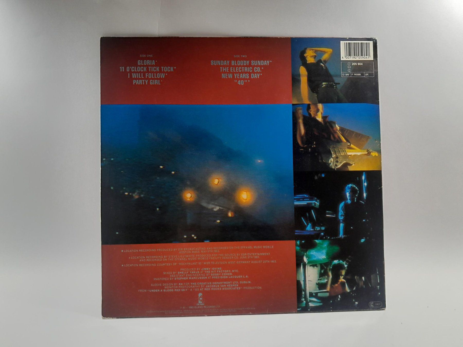 Vinyles: Maxi Single / Vinly / U2 - Under a bood red sky – D'occasion à Männedorf par Bel-view 1
