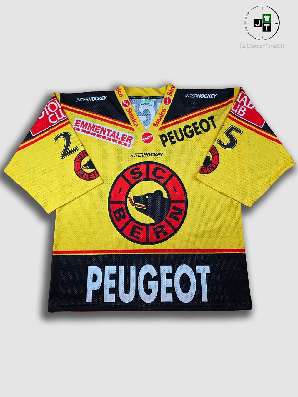 Canottiere & Pantaloni: #25 ZIEGLER SC BERN TRIKOT – Usato da Lüchingen venduto da Jersey_Time
