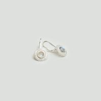 Ohrringe Mondstein & Silber (SE01.3905)