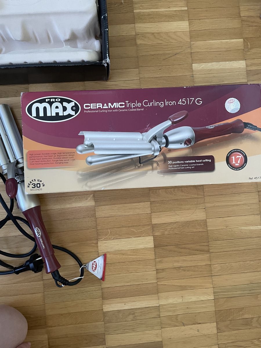 Piastre & Arricciacapelli: PRO MAX Triple Curling Iron – Usato da Neuchatel venduto da shi_9fzw 2