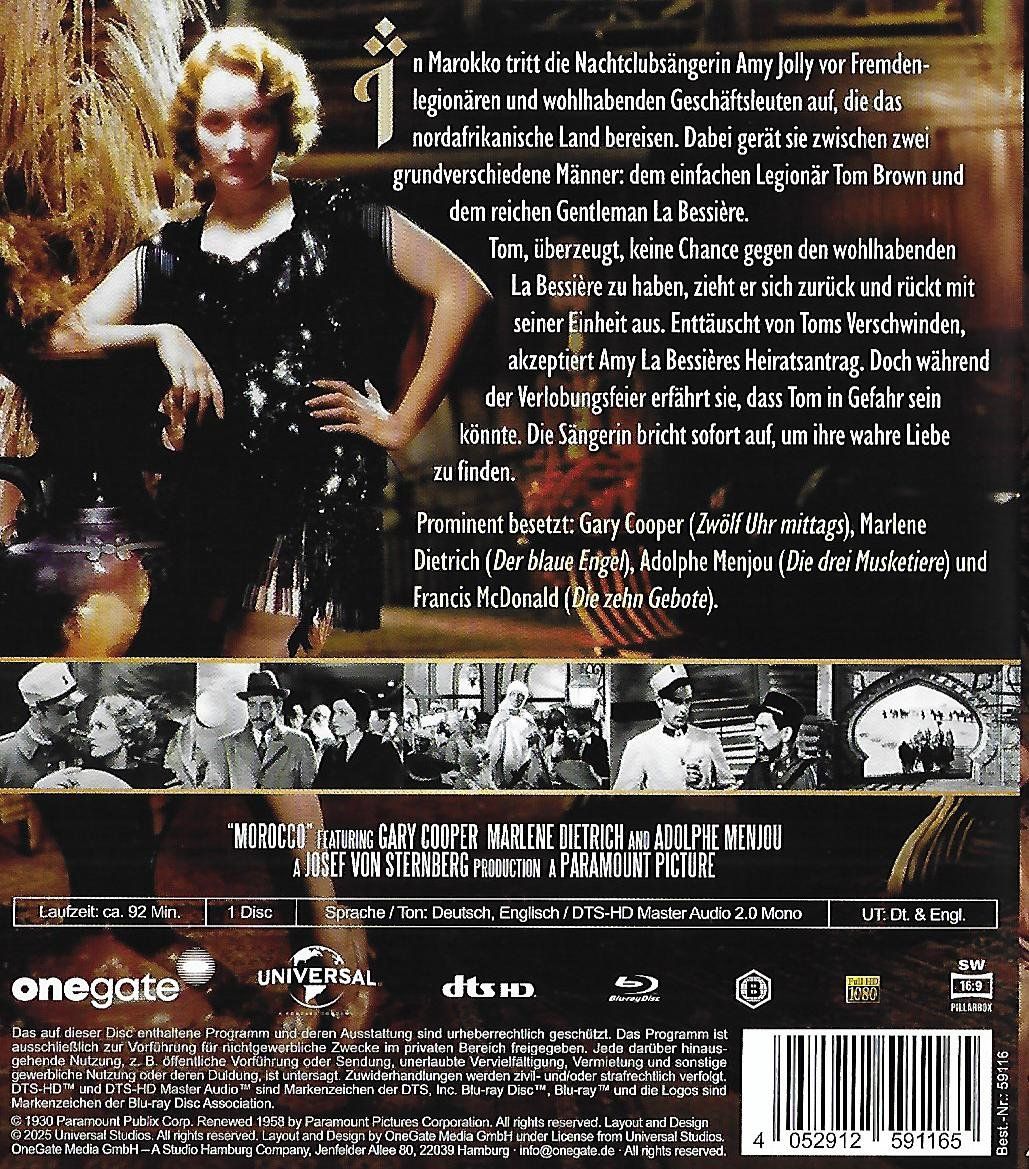 Tutti i DVDs: Marlene Dietrich BD - Marokko + Shanghai-Express S/W – Nuovo (secondo la descrizione) da Zürich venduto da daniel-becket 2