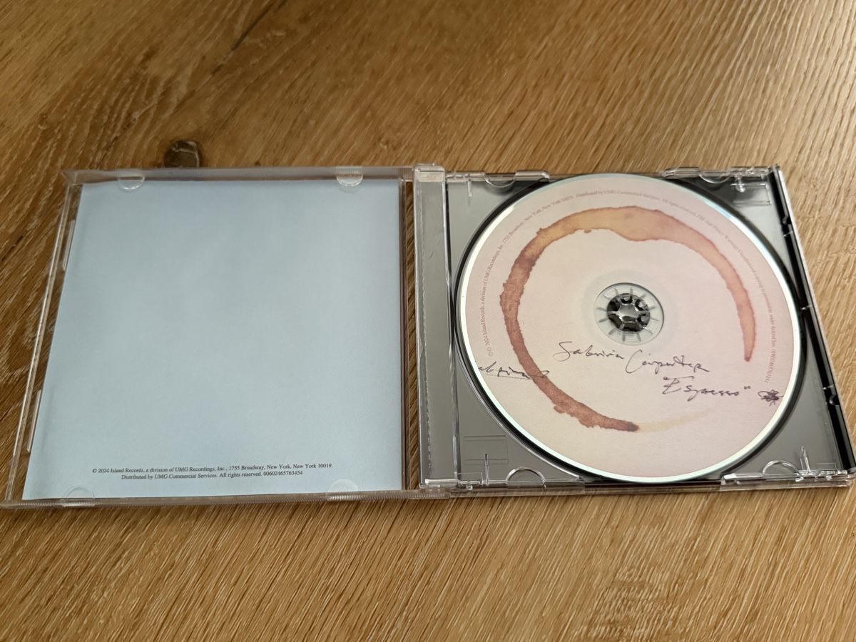 CD: Sabrina Carpenter - Espresso CD – Nuovo (secondo la descrizione) da Ettingen venduto da robbenlos 2