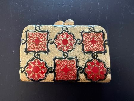 Vintage Portemonnaie/Münzfach mit speziellem Muster,Top!