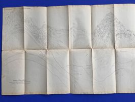 Ansicht des Tinzenhorn‘s bei Bergün 1868