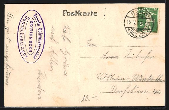 Cartes postales: AK Bern, Bundesgebäude, 1910 – D'occasion à Berlin par bartko-reher 1