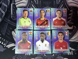Lot 6 panini FWC 2022