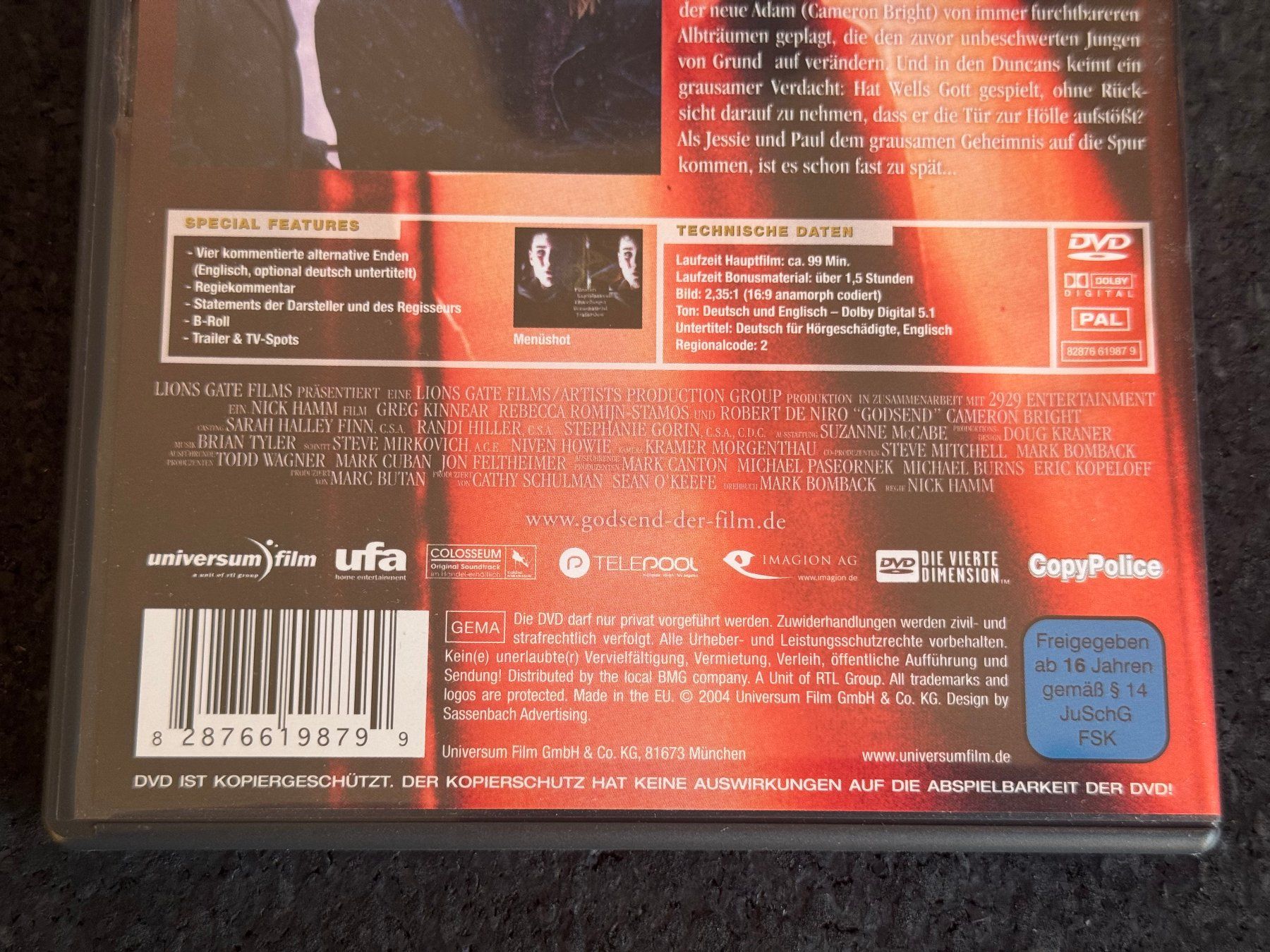 Alle DVDs: GODSEND DVD DE/EN – Gebraucht aus Fribourg von tschjoly 3