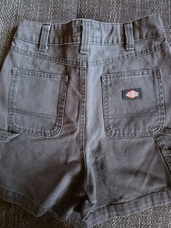 Schwarze Jeans-Shorts Dickies