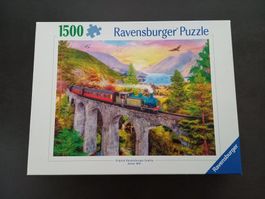 Puzzle 1500 pièces Ravensburger "Autumn Viaduct" dèsCHF 1.00
