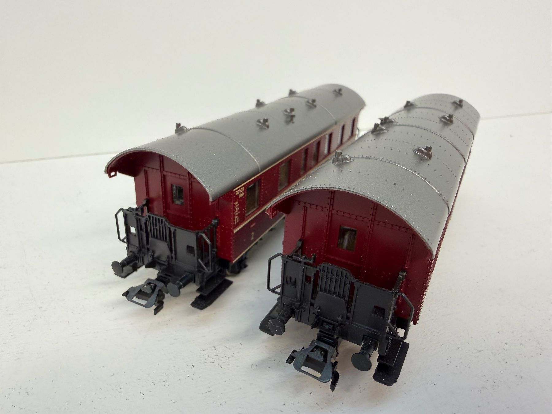 Märklin Modellini di ferrovie: Märklin 43138 Wagen-Set "Donnerbüchsen" – Usato da Büsserach venduto da ModellbahnDepot 5