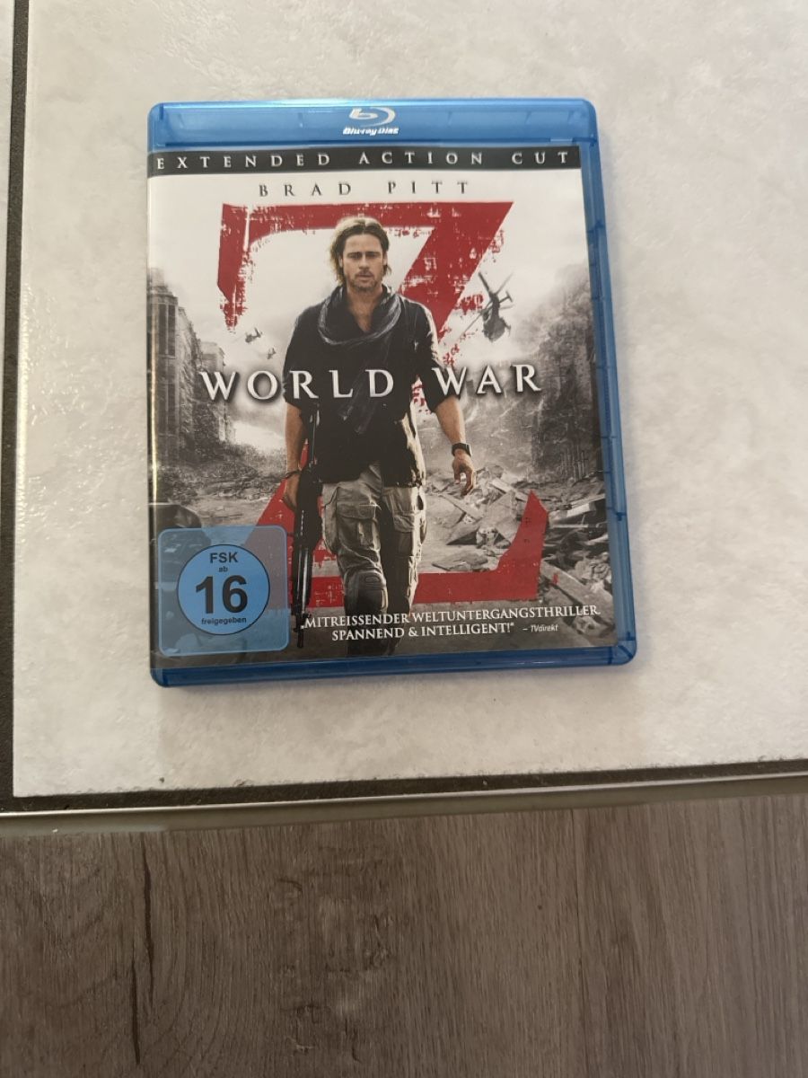Alle DVDs: Blue Ray World War Z  – Gebraucht aus Sempach von Nimsaj5