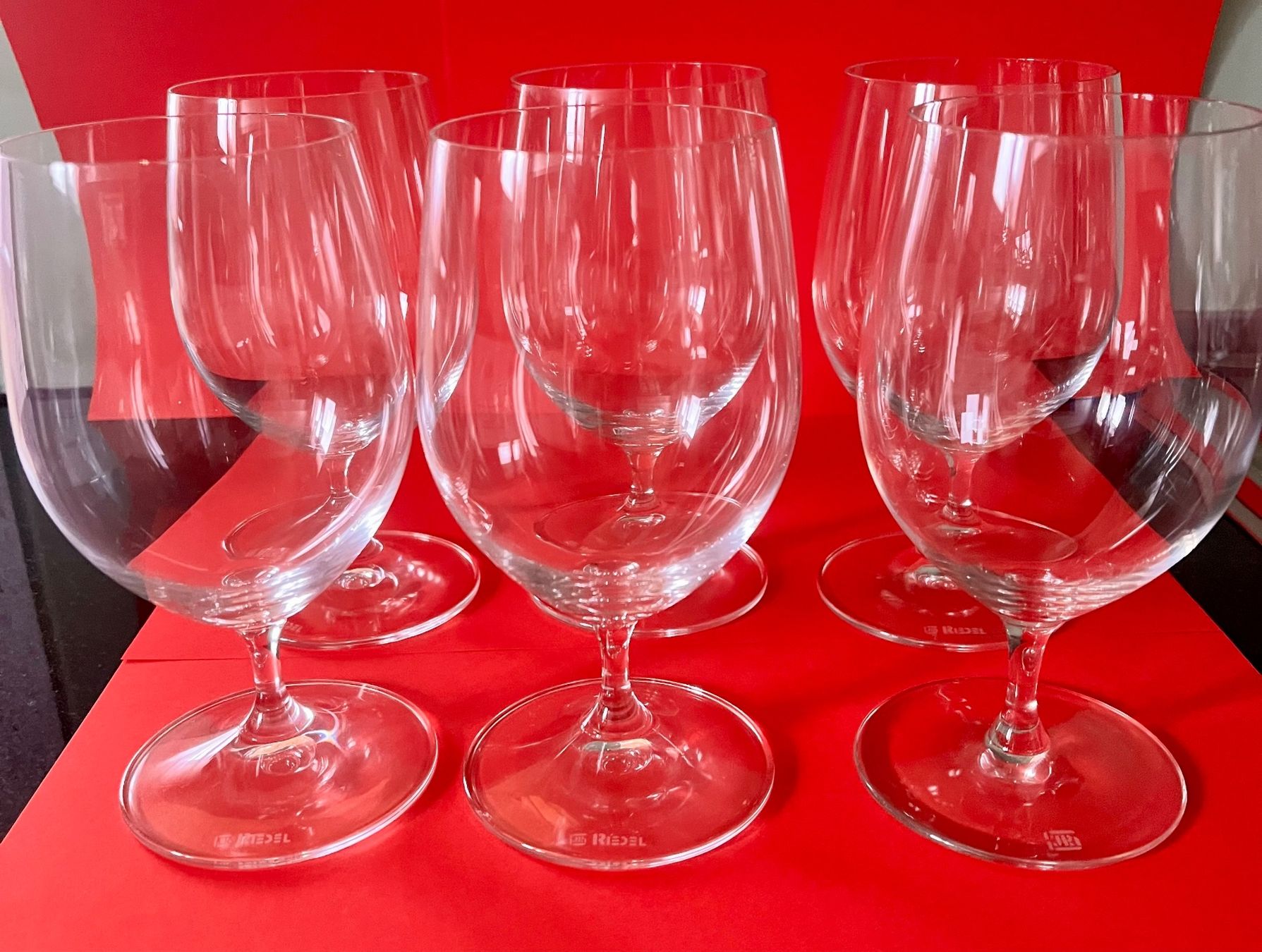 Riedel Bicchieri: 6 Riedel Wassergläser – Usato da Uffikon venduto da san123day 4