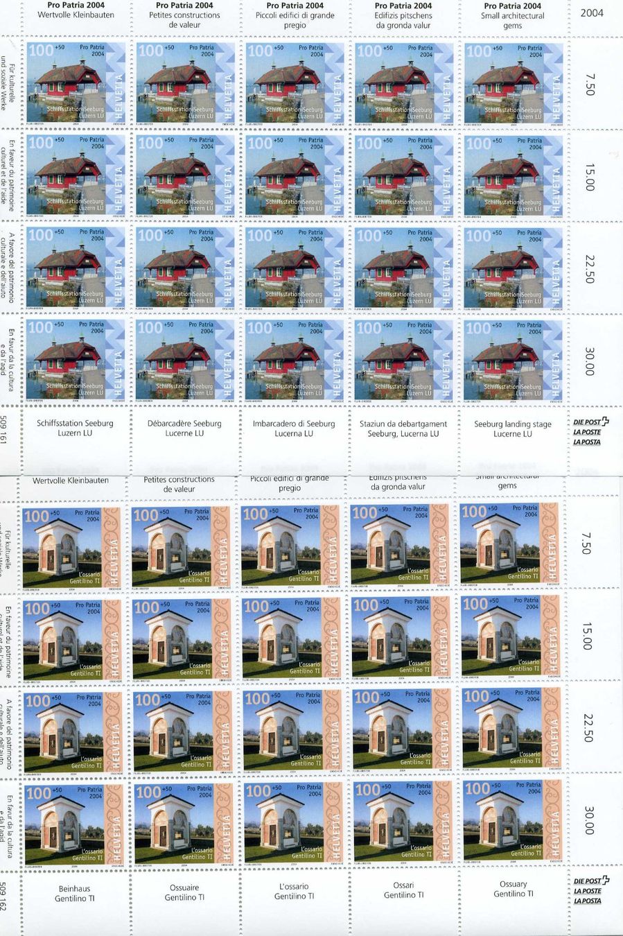 Alle Briefmarken: Timbres CH – Neu (gemäss Beschreibung) aus Mayens-de-Chamoson von Chotz