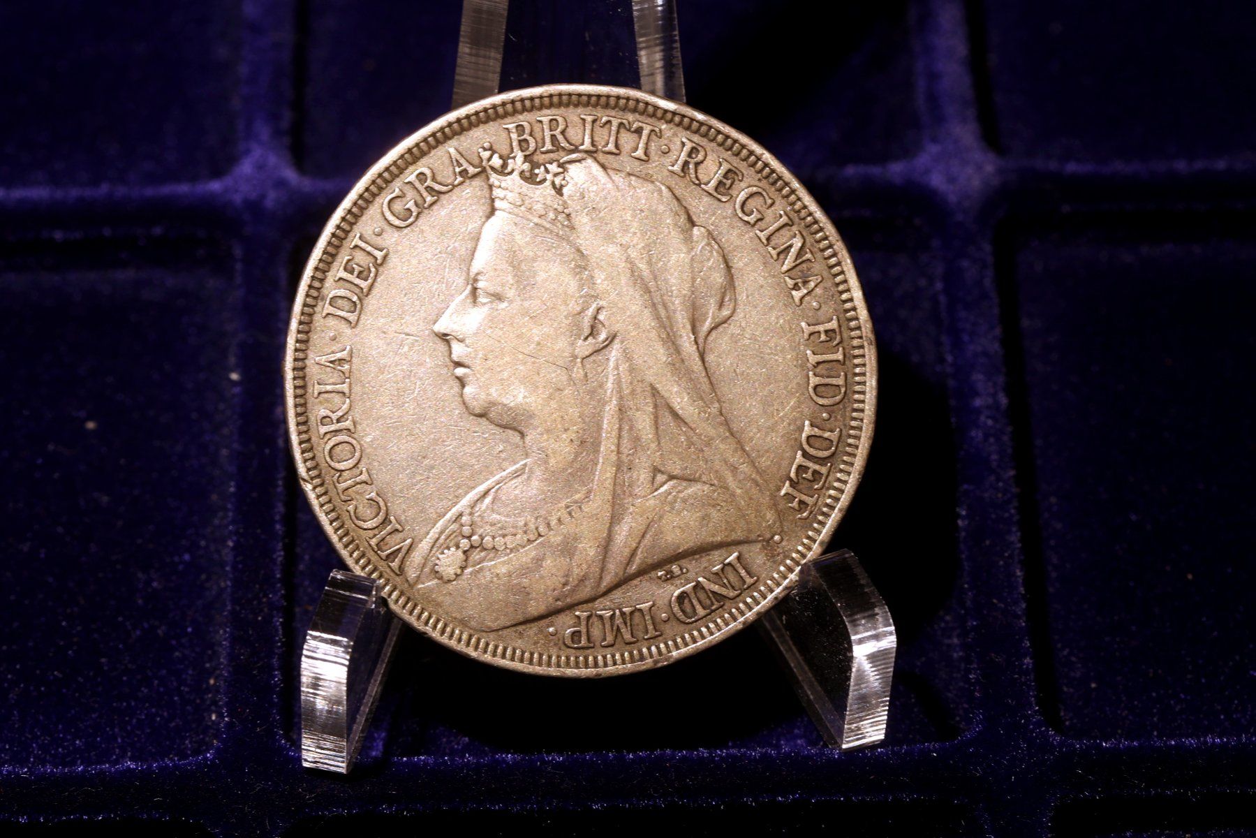 Alle Münzen: Silbermünze Crown 1897 – Gebraucht aus Wetzikon ZH von Scipio80
