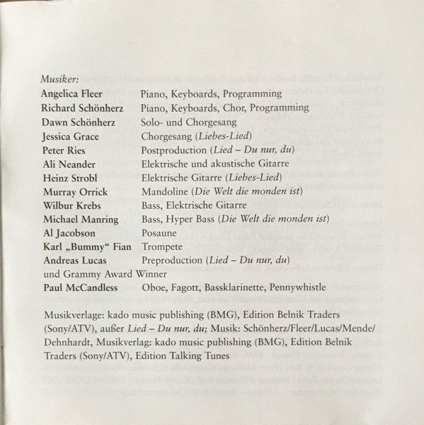 CD: RILKE PROJEKT BIS AN ALLE STERNE CD – Usato da Kandergrund venduto da Sososo 7