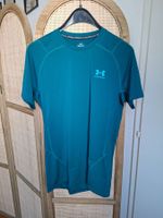 T-shirt Under Armour HeatGear® turquoise, taille S